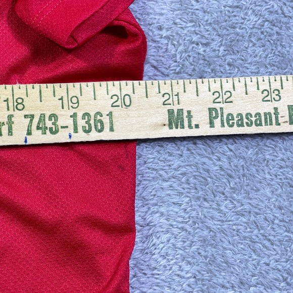 Under Armour HeatGear Utah Utes‎ Red Fitted Polo Shirt Womens XL TG EG - Picture 5 of 14